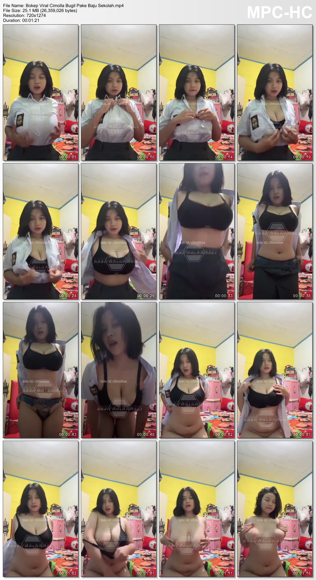 Bokep Viral Cimolla Bugil Pake Baju Sekolah